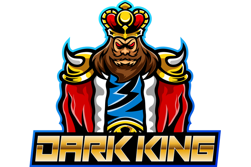 dark-king-esport-mascot-logo-design