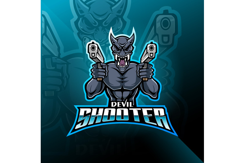 devil-shooter-esport-mascot-logo
