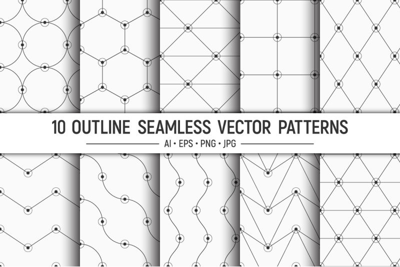 10-seamless-linear-geometric-vector-patterns