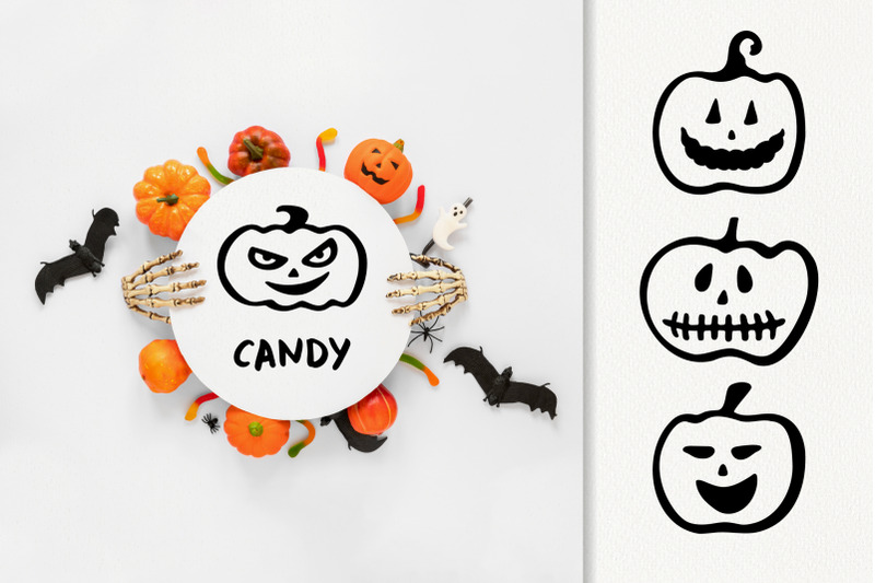 cute-halloween-svg-bundles-doodle-clipart