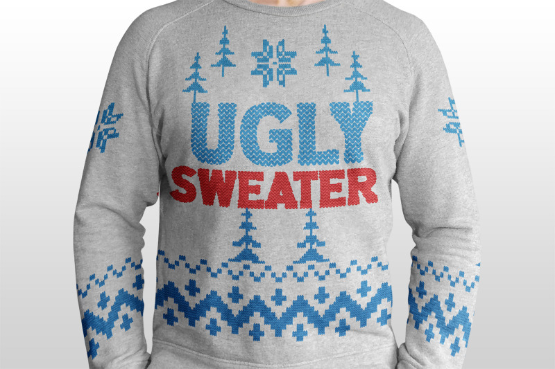 santa-ugly-sweater-christmas-font
