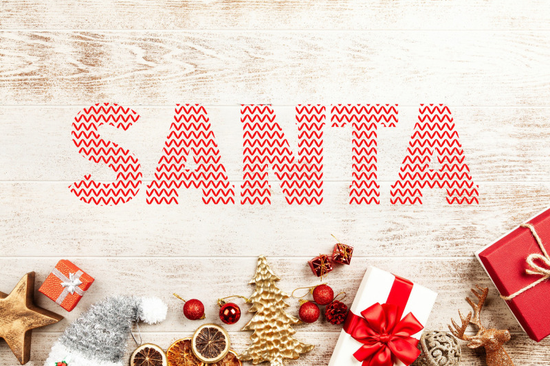 santa-ugly-sweater-christmas-font