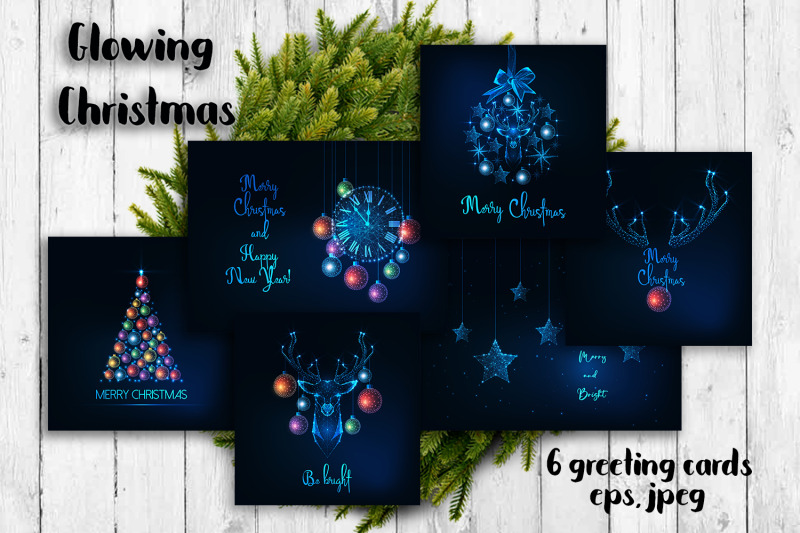 glowing-christmas-greeting-cards