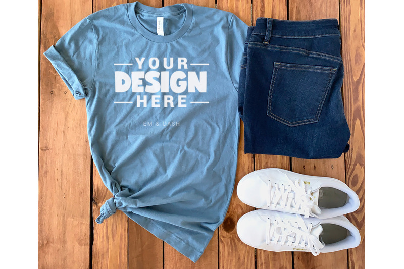 steel-blue-bella-canvas-3001-mockup-outfit