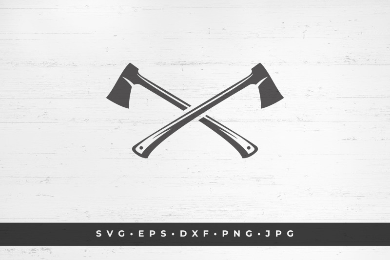 two-crossed-axes-icon-isolated-on-white-background-vector-illustration