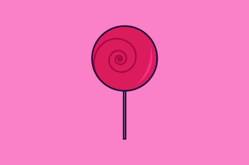 halloween-icon-with-pink-lollipop