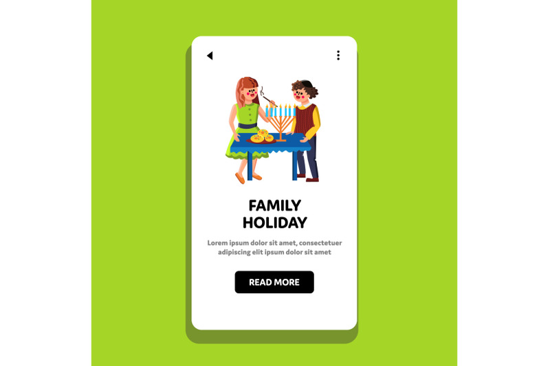 family-holiday-celebrate-couple-together-vector