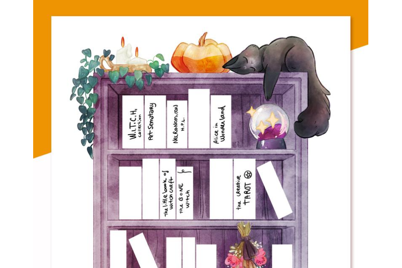 15-witchy-reading-log-printables-halloween-book-tracker