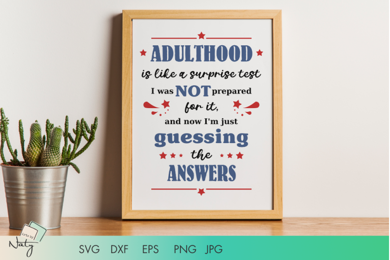 adulthood-funny-quote-svg-and-dxf-file