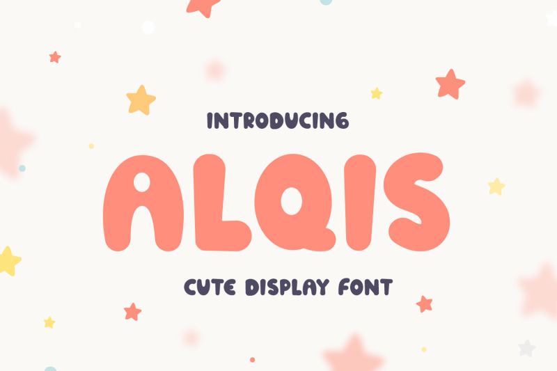 alqis-cute-display-font