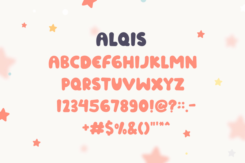 alqis-cute-display-font