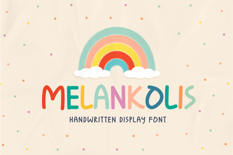 melankolis-handwritten-display-font
