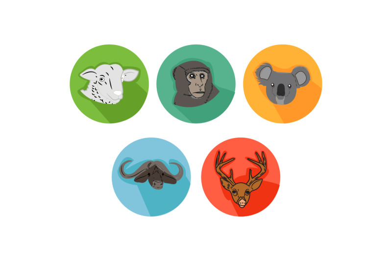 bull-friends-cartoon-animals-icon-bundle