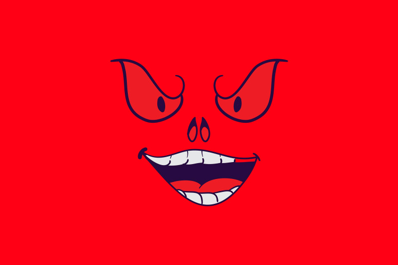 halloween-icon-with-red-character