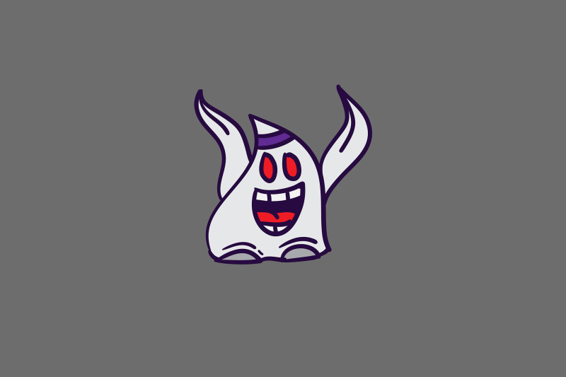 halloween-icon-with-cozy-ghost