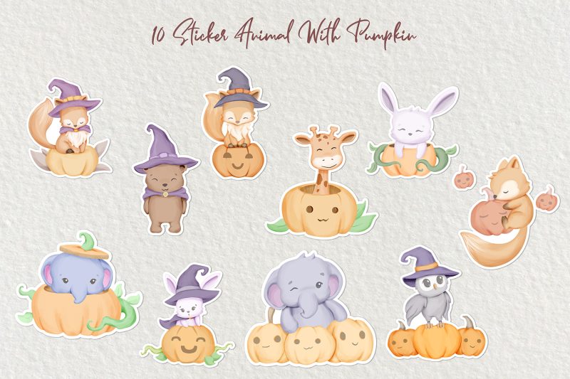 cute-animals-with-pumpkin