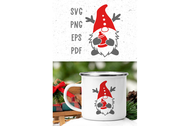 Download Christmas gnome svg files for cricut Christmas mug design ...