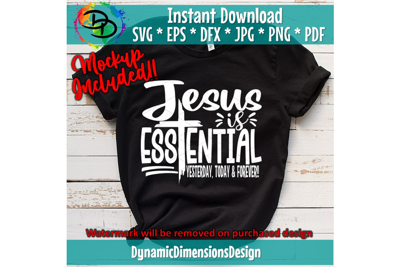 jesus-is-essential-svg-bible-svg-christian-svg-dxf-eps-png-essen