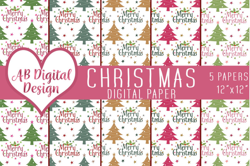 christmas-digital-paper-backgrounds-merry-christmas