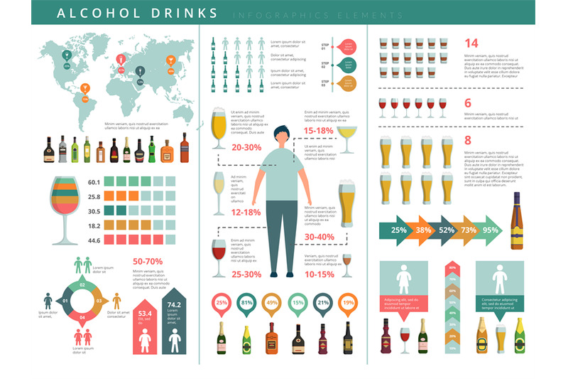 drink-infographic-glass-and-alcohol-drinks-bottles-business-world-inf