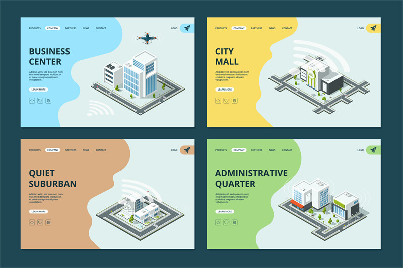 smart-city-website-landing-pages-template-with-isometric-urban-landsc