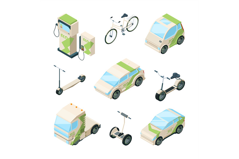 eco-transport-cars-electric-scooter-skate-bikes-gyrocopter-bus-isomet