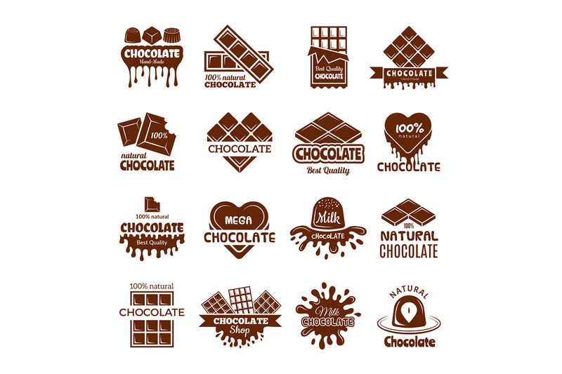 chocolate-badges-logo-design-for-sweets-cacao-beans-desserts-cooking