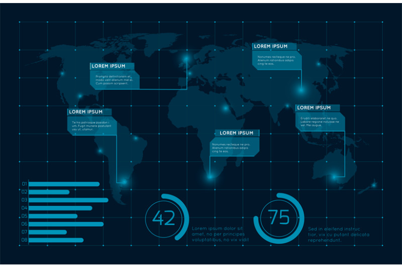 abstract-blue-infographic-world-map-vector-illustration