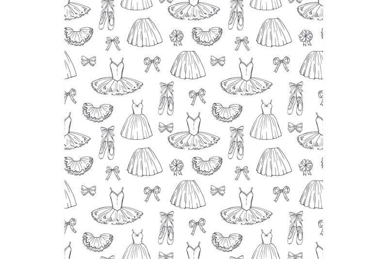 hand-sketched-vector-ballet-dresses-and-shoes-seamless-pattern