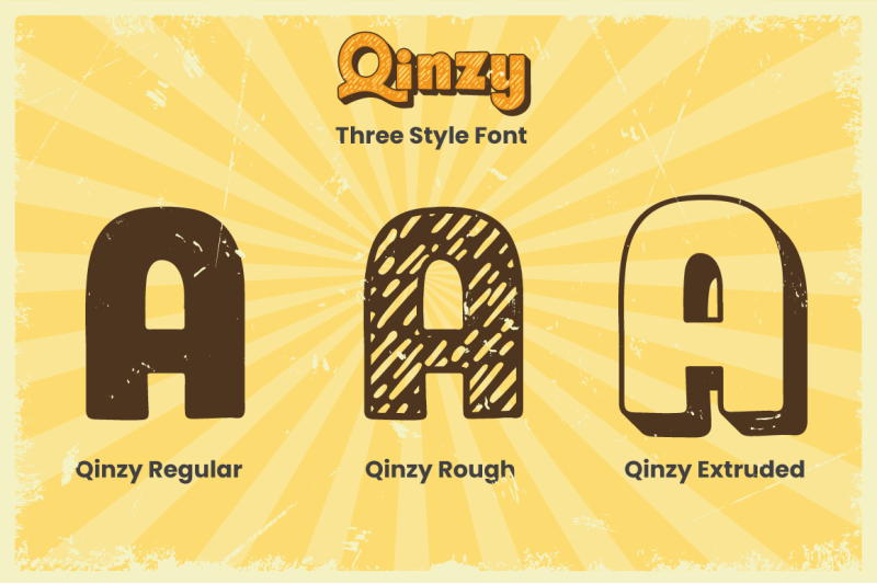 qinzy-vintage-font