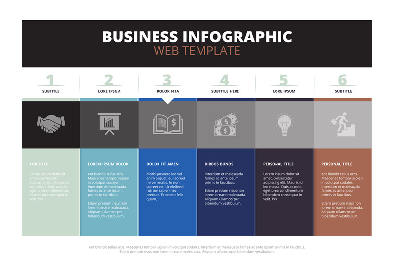 business-infographic-colorful-gramme-and-buttons-for-website-rate-mon