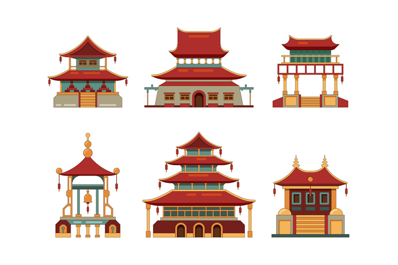 traditional-buildings-japan-and-china-cultural-objects-architecture-p