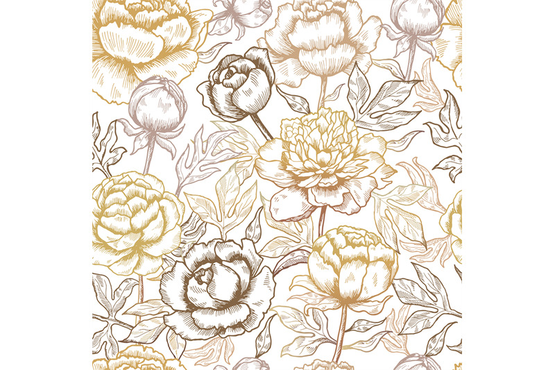 floral-pattern-peonies-textile-design-pictures-of-flowers-and-leaves