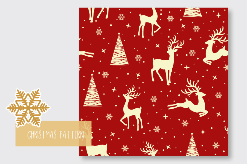 christmas-reindeer-seamless-pattern