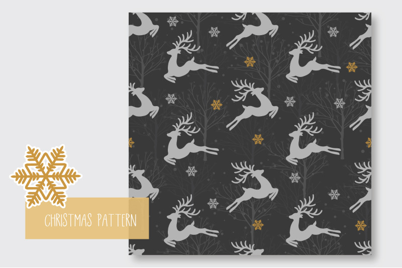 christmas-reindeer-seamless-pattern