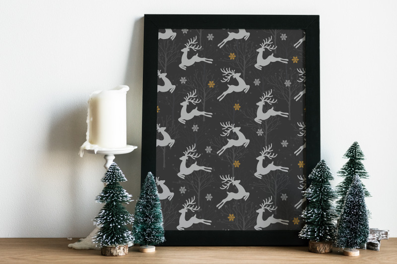 christmas-reindeer-seamless-pattern