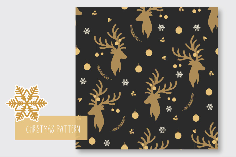 christmas-reindeer-seamless-pattern