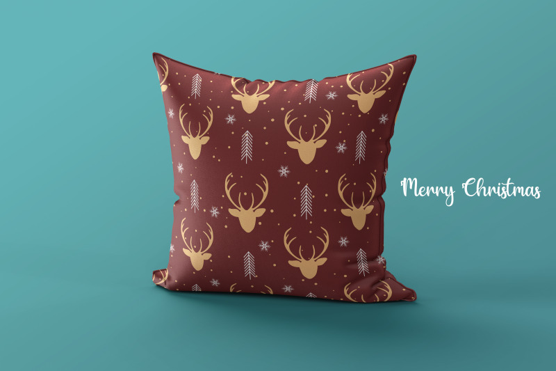 christmas-reindeer-seamless-pattern