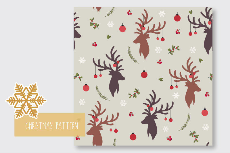 christmas-reindeer-seamless-pattern