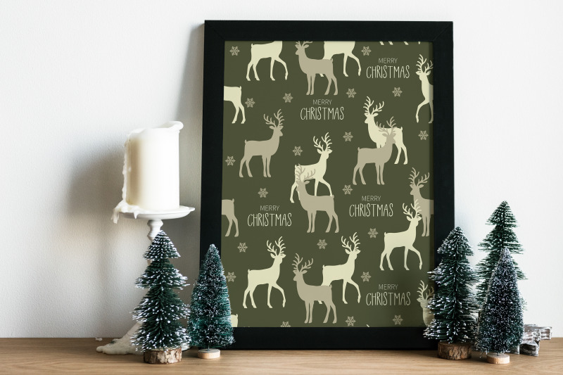 christmas-reindeer-seamless-pattern