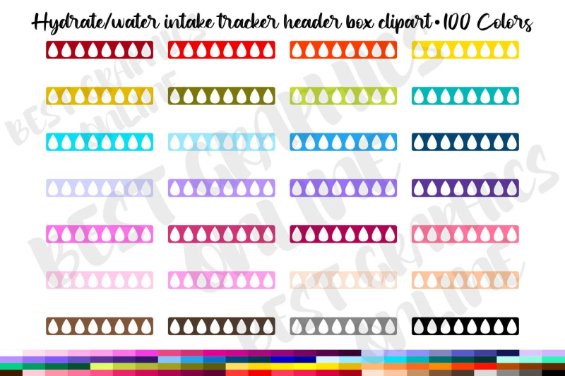 100-hydrate-tracker-header-box-clipart