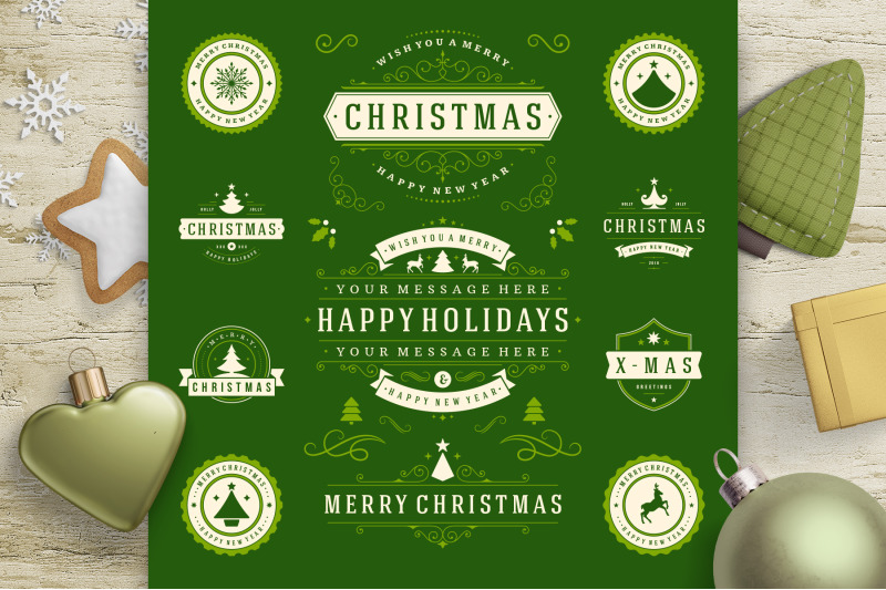 christmas-30-labels-and-badges