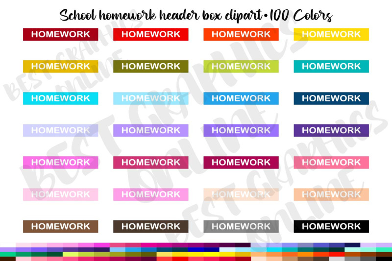 100-colors-homework-header-planner-sticker-clip-art