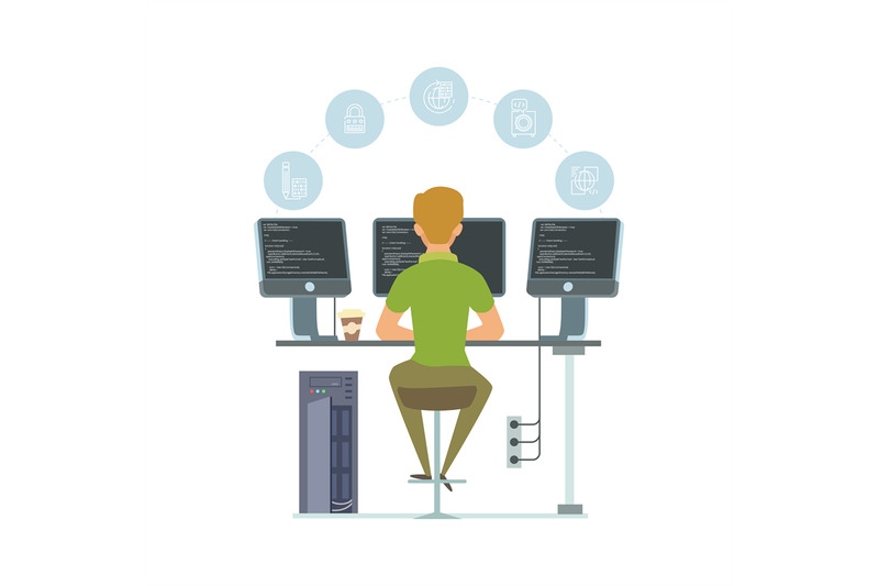 programmer-information-technology-worker-vector-illustration-program