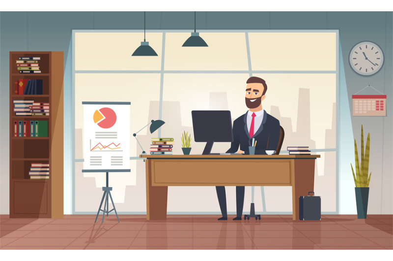 director-office-interior-businessman-sitting-at-the-table-vector-offi