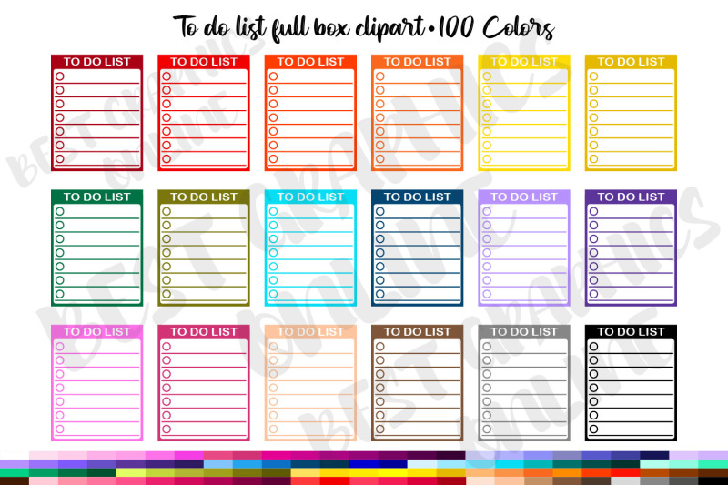 to-do-list-errands-planner-box-clipart