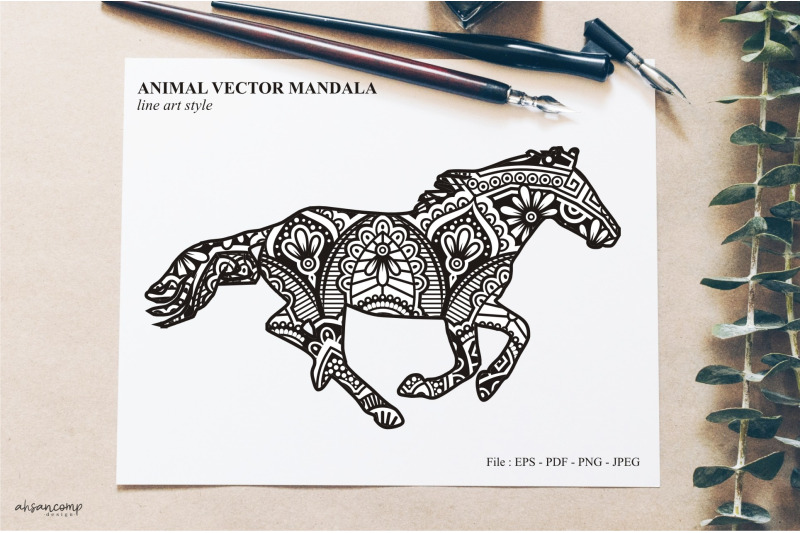 animal-vector-mandala-line-art-style