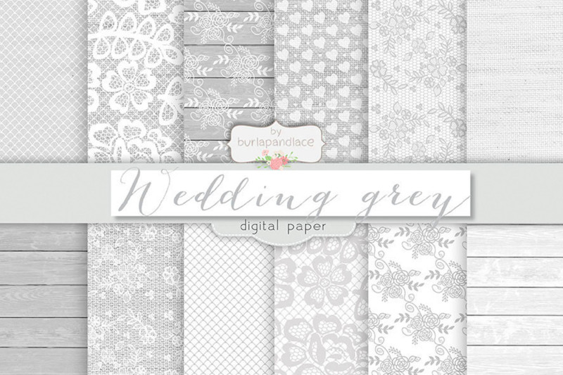 grey-wedding-digital-paper-pack