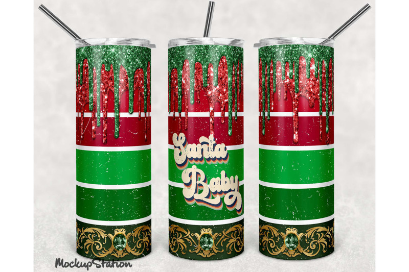 christmas-glitter-20oz-skinny-tumbler-sublimation-design-png