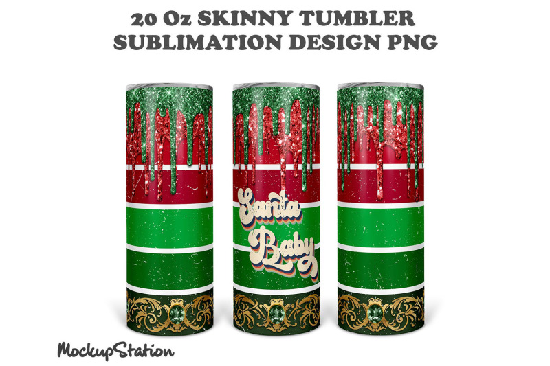 christmas-glitter-20oz-skinny-tumbler-sublimation-design-png